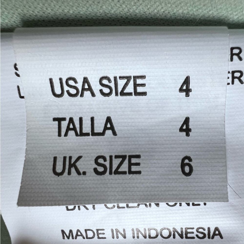 Mori Lee Elegant Light Green Off-Shoulder Chiffon Empire Waist Formal Dress - 4 - Picture 9 of 11